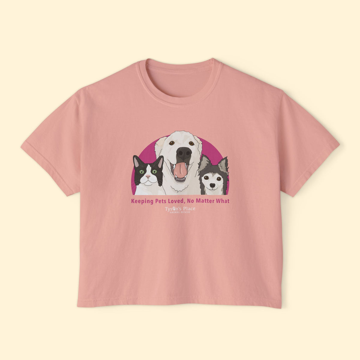 Comfort Colors Boxy Tee | FUNDRAISER | Tyson's Place