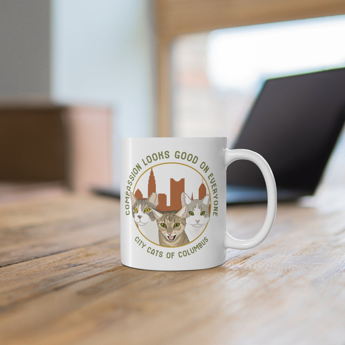 11oz Mug | FUNDRAISER | City Cats of Columbus - Detezi Designs-85493995705369289940