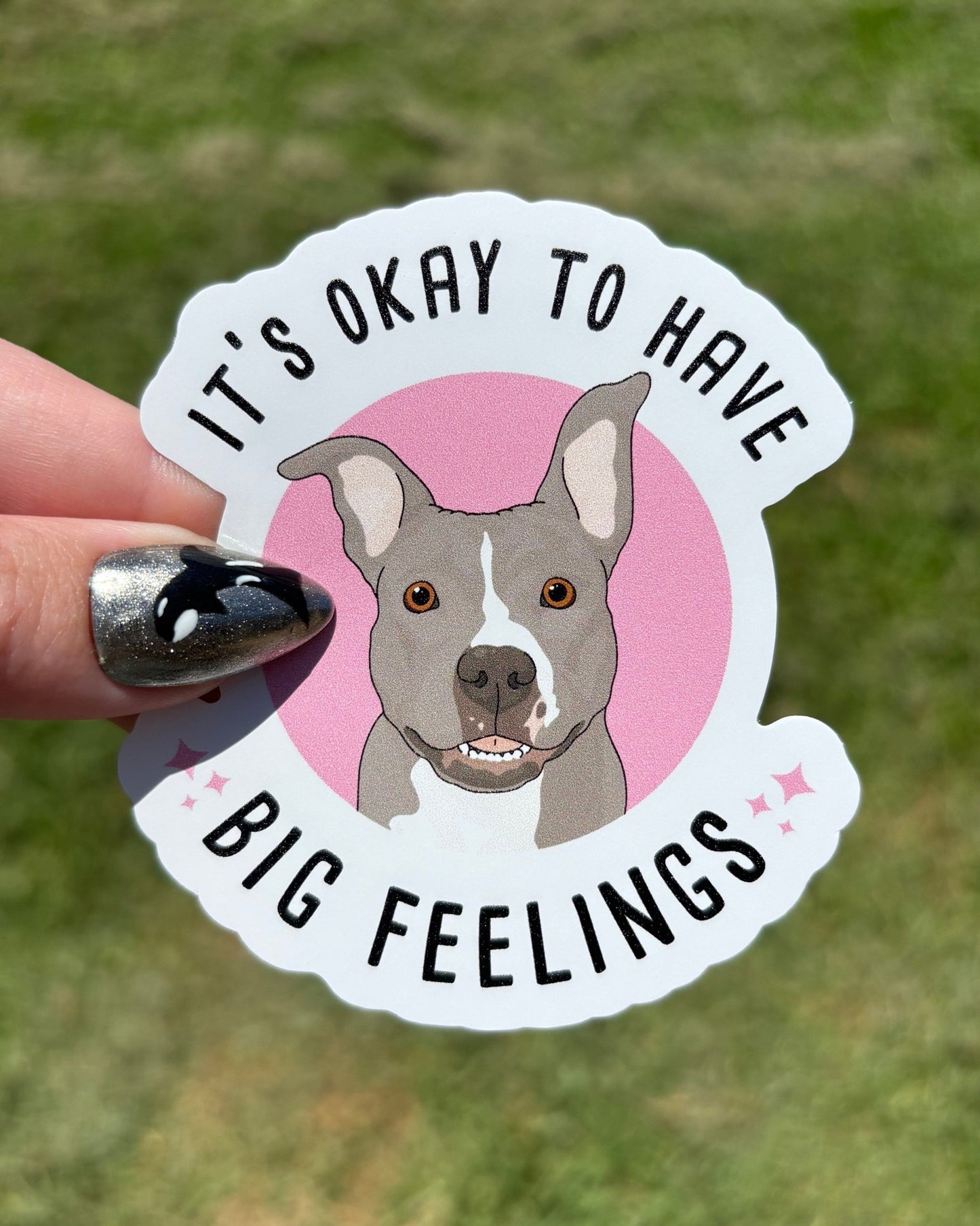 3" Sticker | FUNDRAISER | Friends of City Dogs Cleveland - Detezi Designs-
