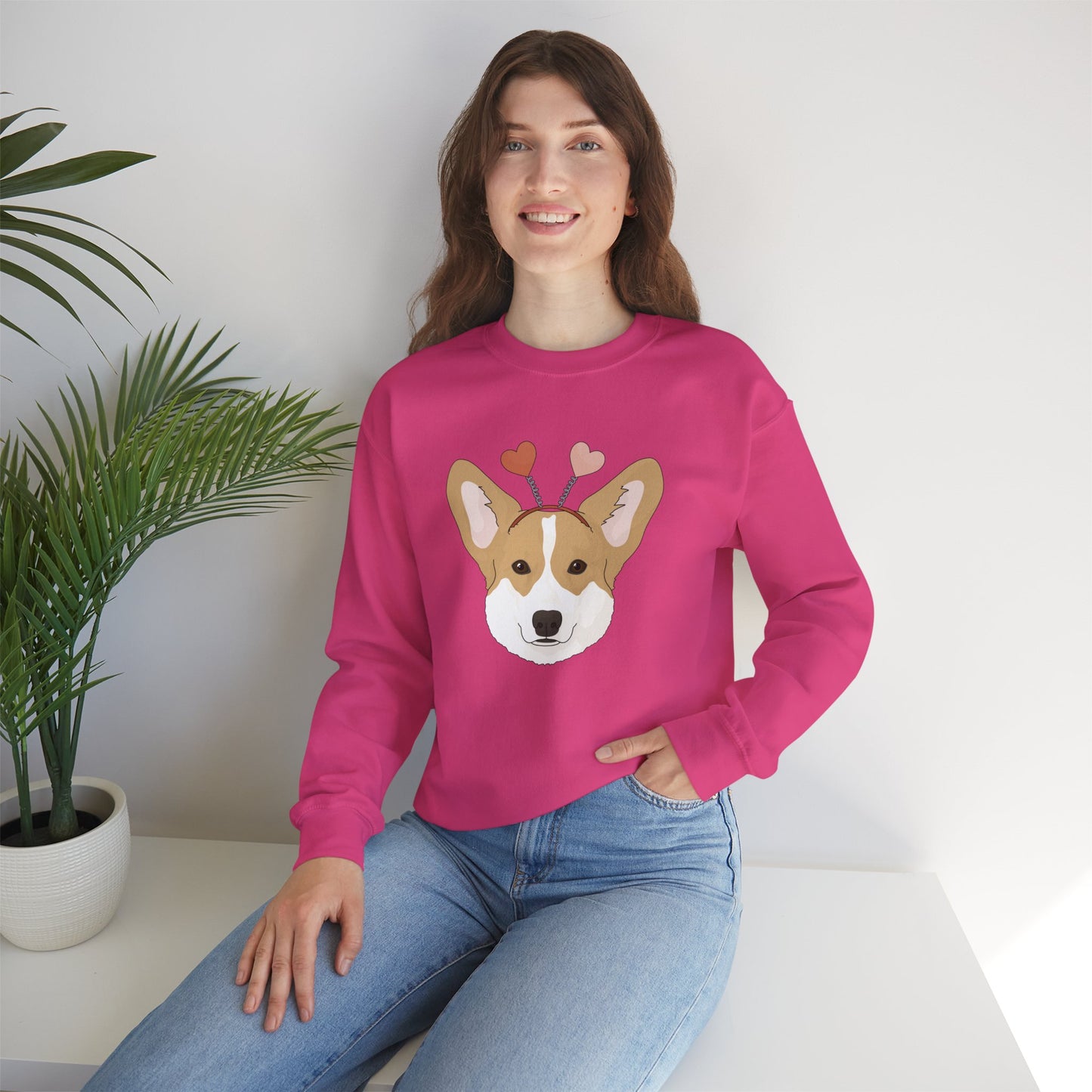 A Very Corgi Valentine | Crewneck Sweatshirt