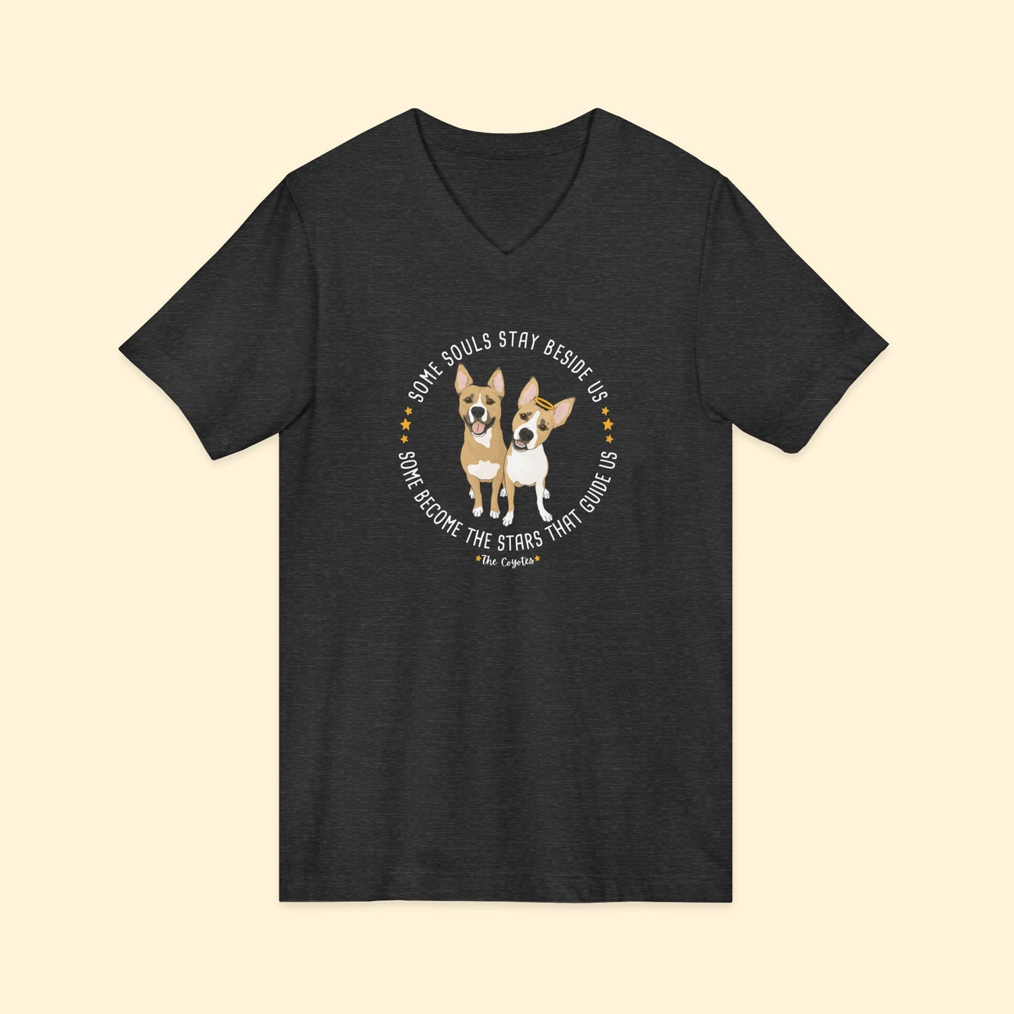 Unisex V-Neck Tee | FUNDRAISER | The KG Foundation | Nutty & Barney