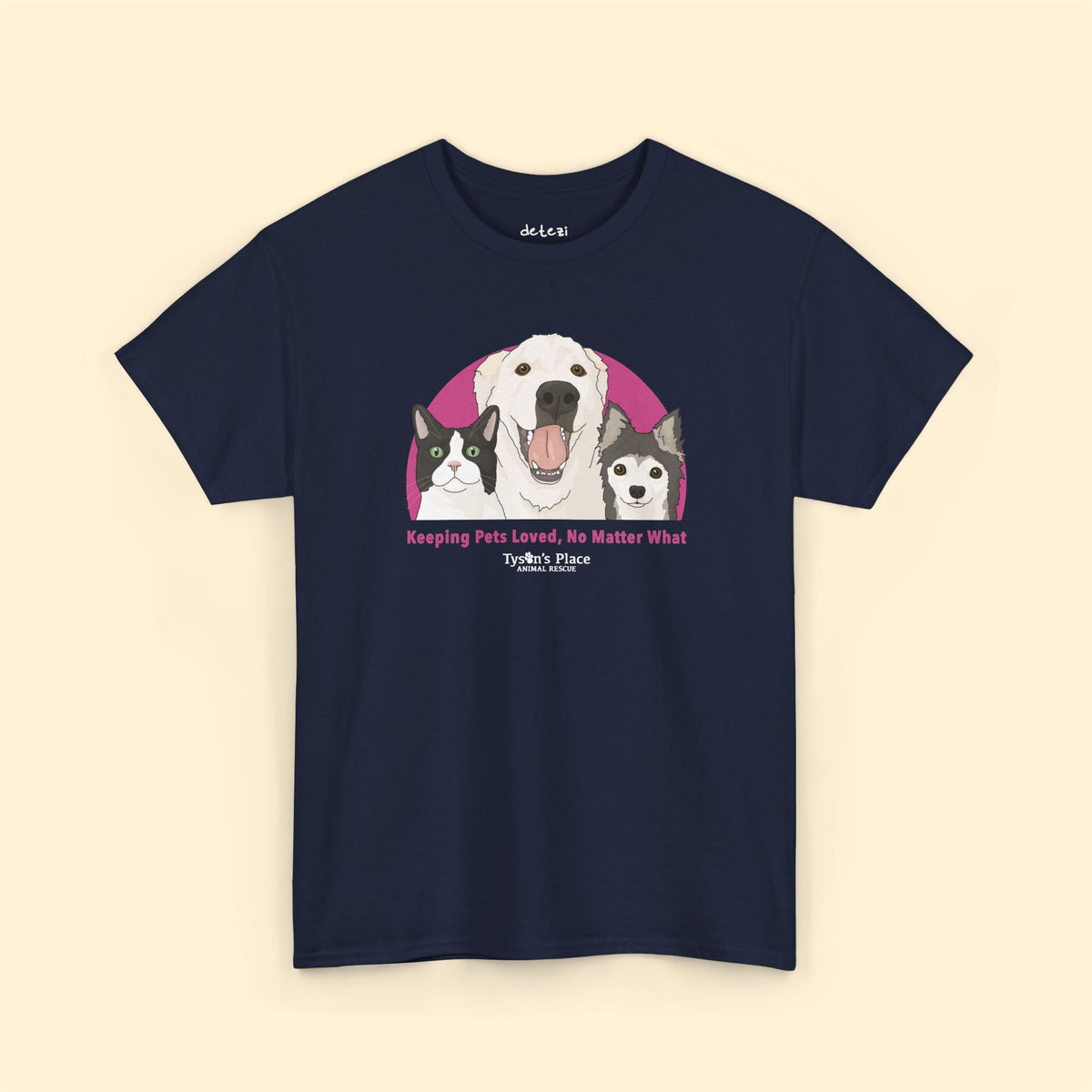Unisex Crewneck T-shirt | FUNDRAISER | Tyson's Place