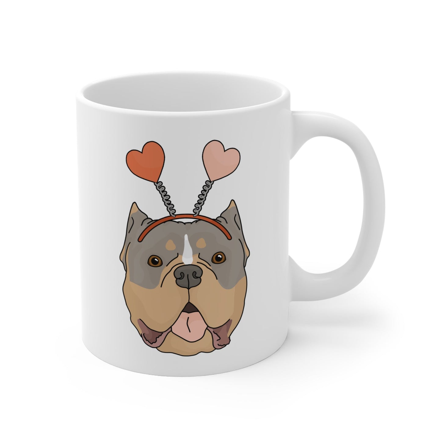 A Very American Bully Valentine | Mug - Detezi Designs - 23457740860715375557