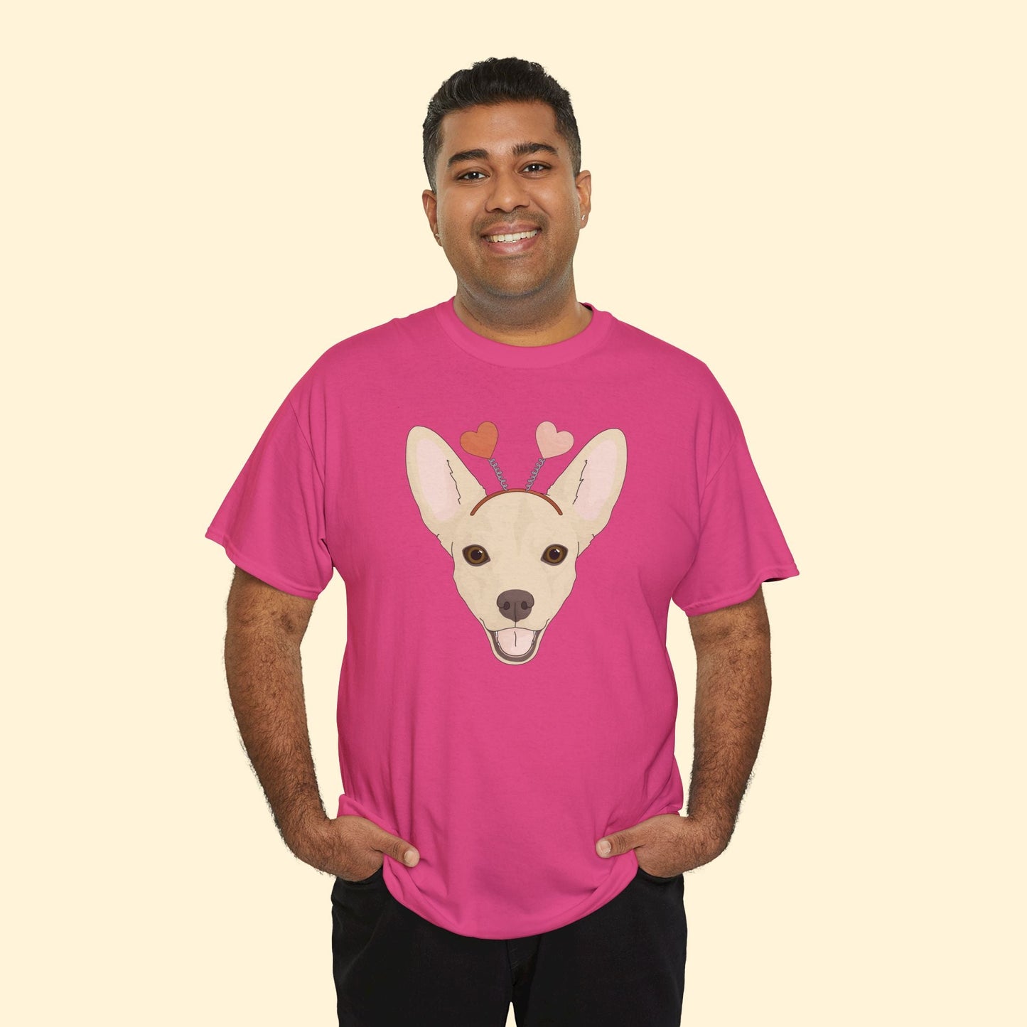 A Very Chihuahua Valentine | Unisex T-shirt - Detezi Designs - 10076010809846344143
