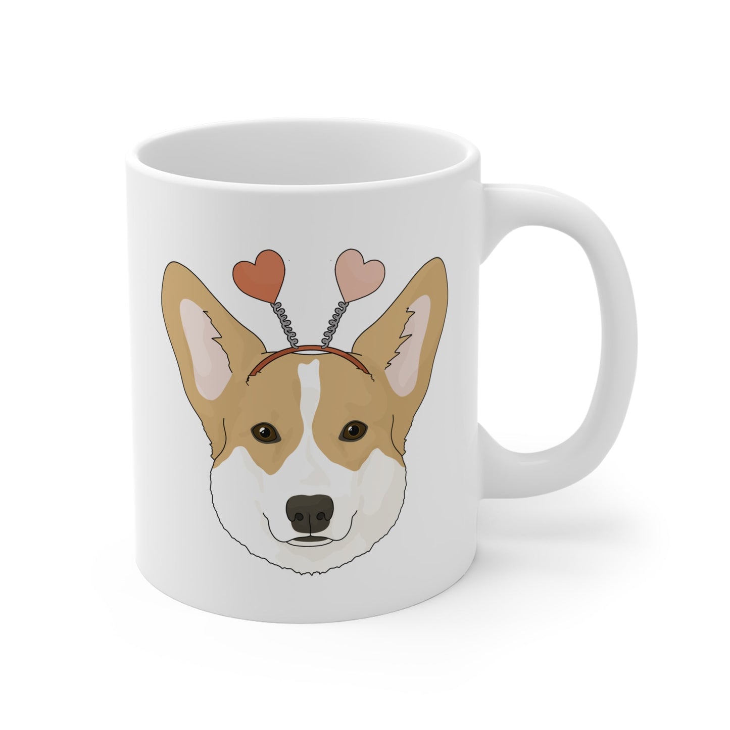 A Very Corgi Valentine | Mug - Detezi Designs - 18482795955590809414