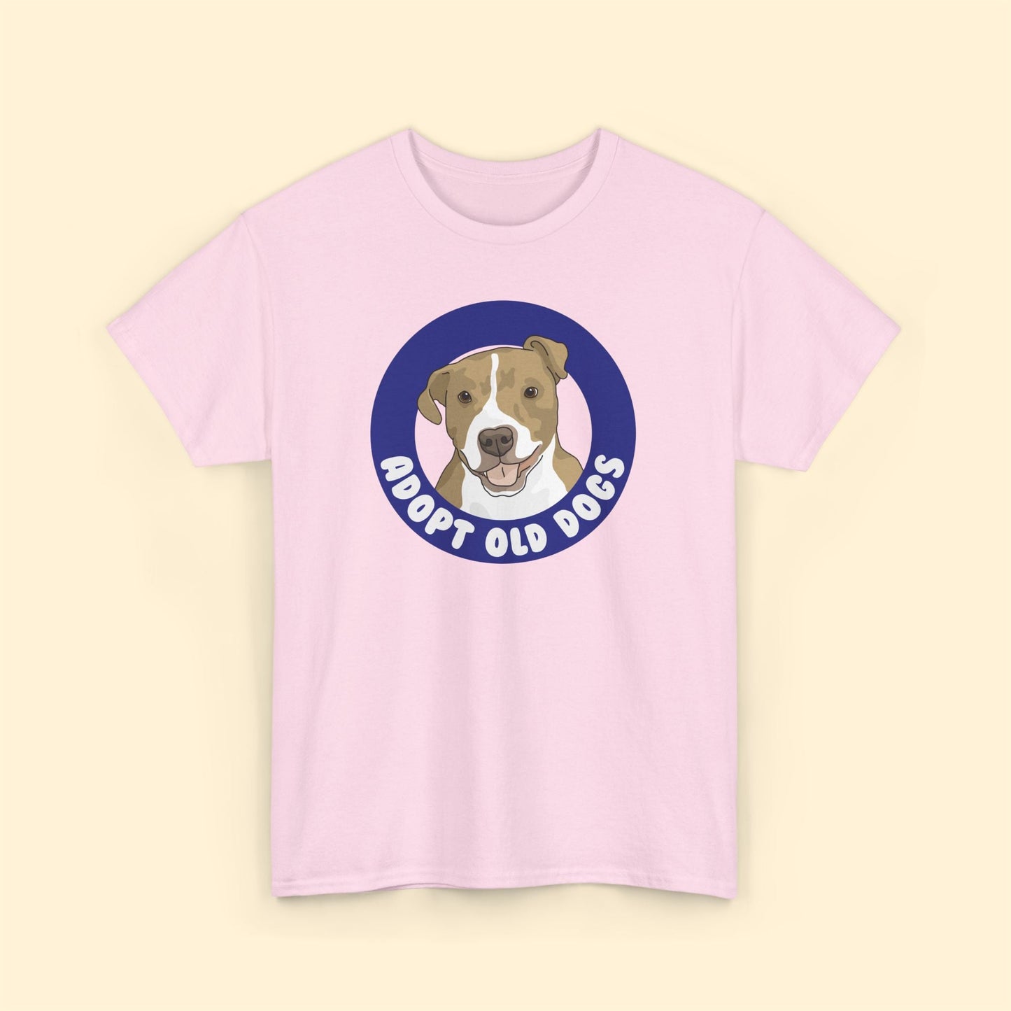 Adopt Old Dogs | T-shirt - Detezi Designs - 91321146460731603674
