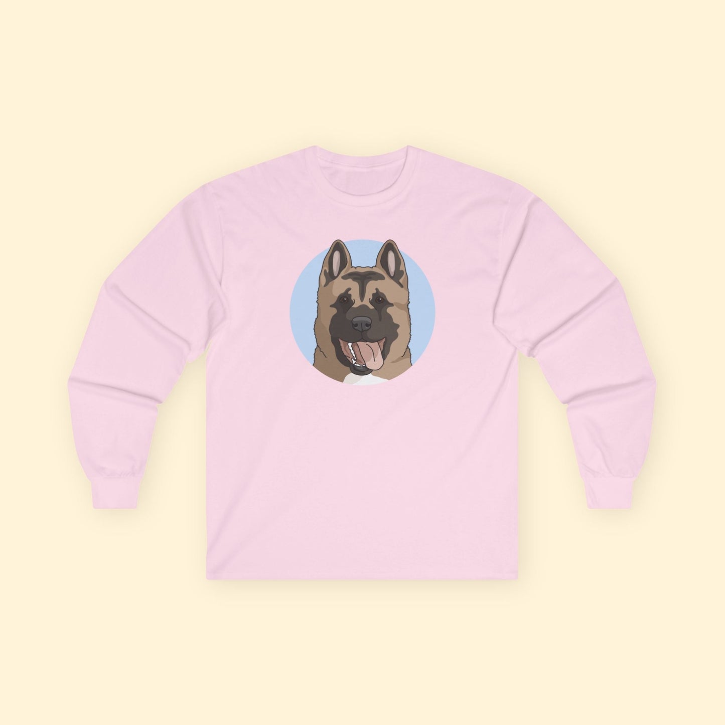 Akita | Long Sleeve Tee - Detezi Designs - 30703838000009548030