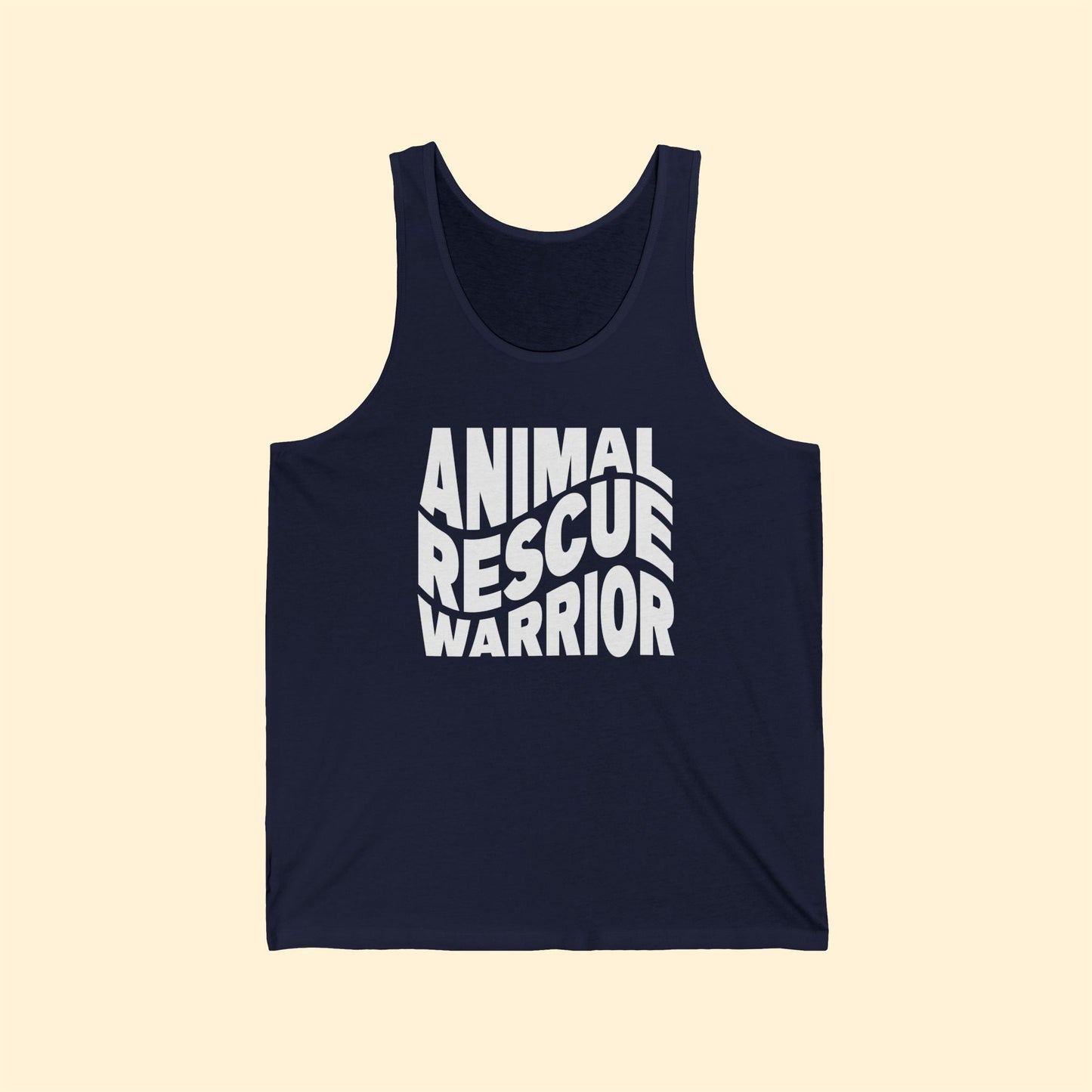Animal Rescue Warrior | Unisex Jersey Tank - Detezi Designs - 33263047978738584097