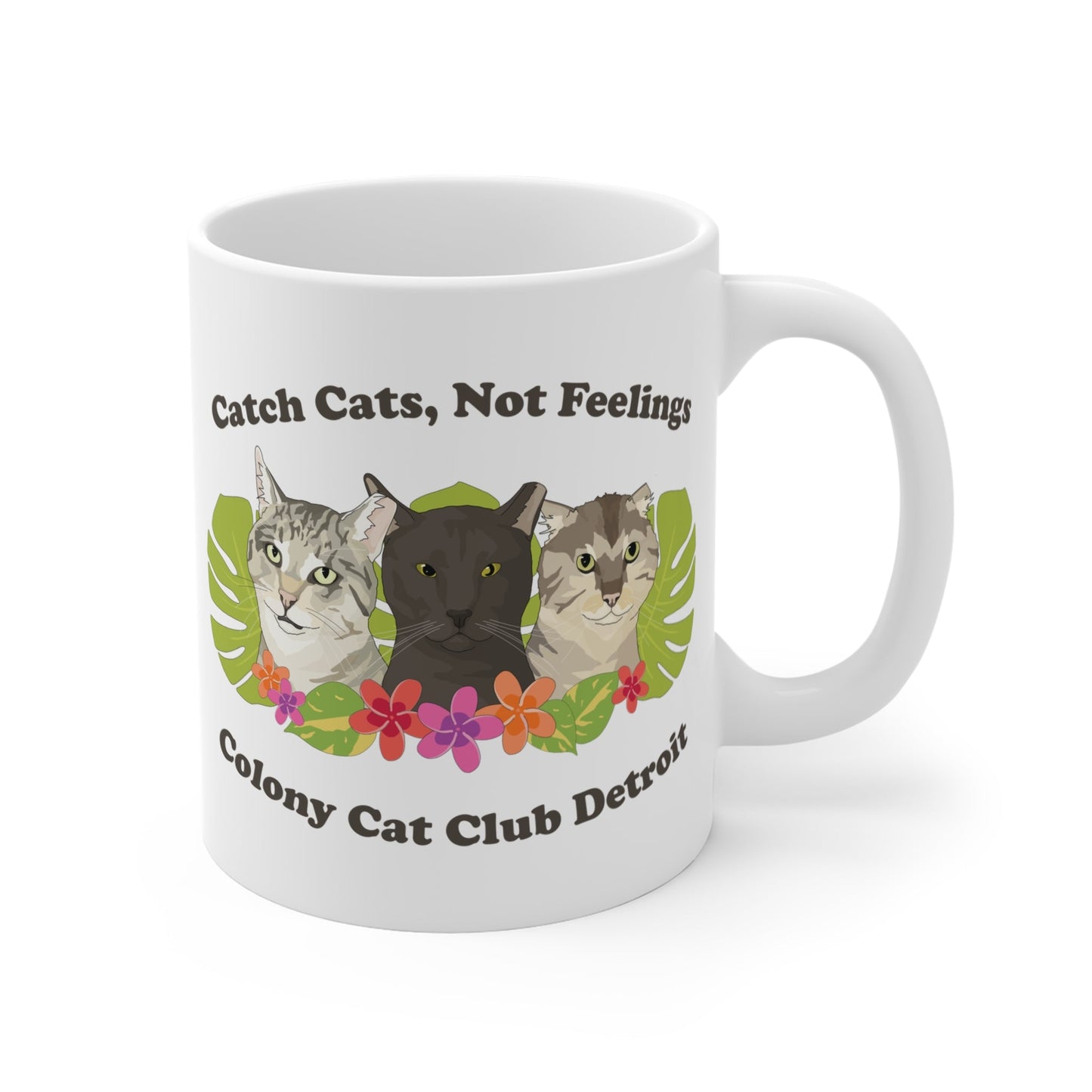 Colony Cat Club Detroit | FUNDRAISER | Mug - Detezi Designs - 27473285884401076584