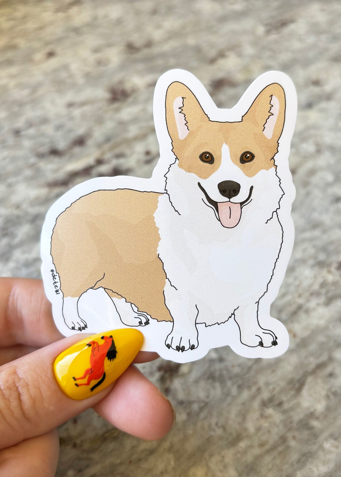 Corgi | 3" Vinyl Sticker