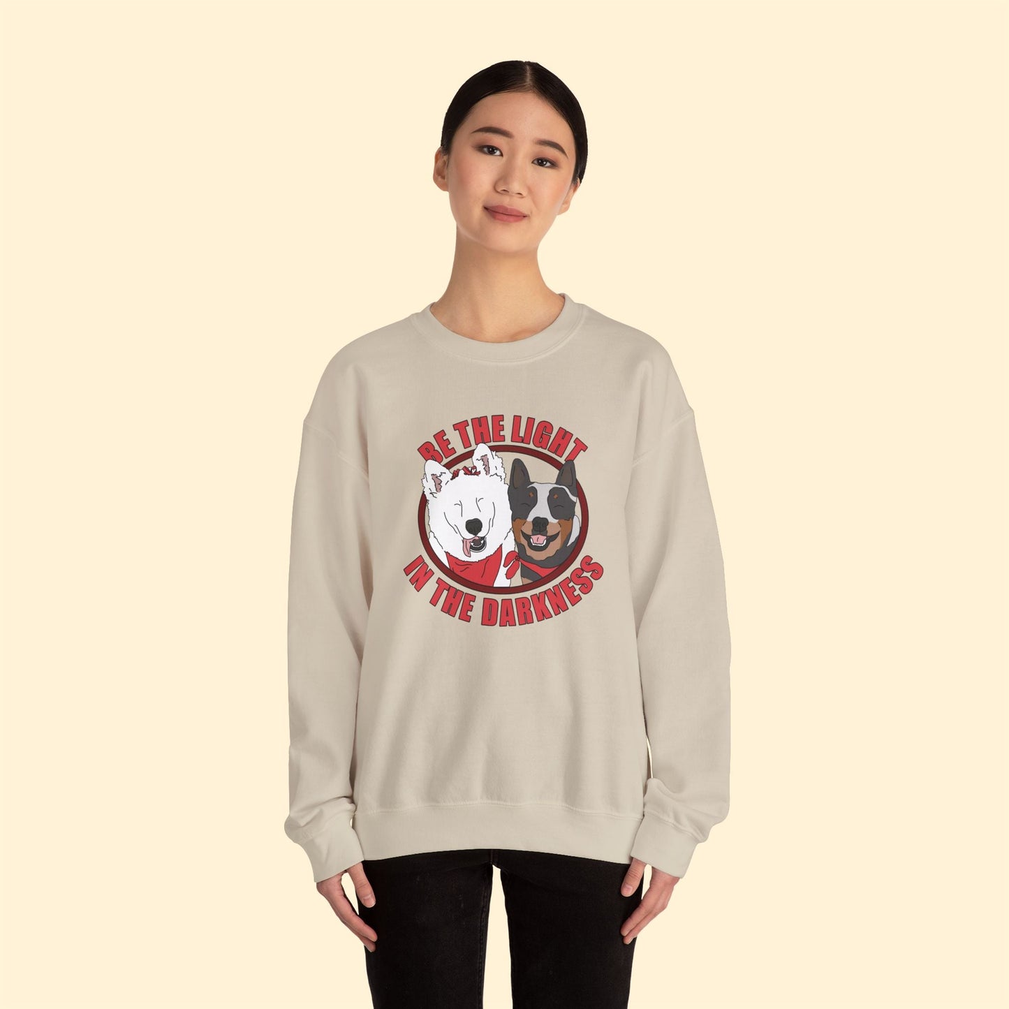 Crewneck Sweatshirt | FUNDRAISER | Tunica Humane Society - Detezi Designs - 19596410381937086269