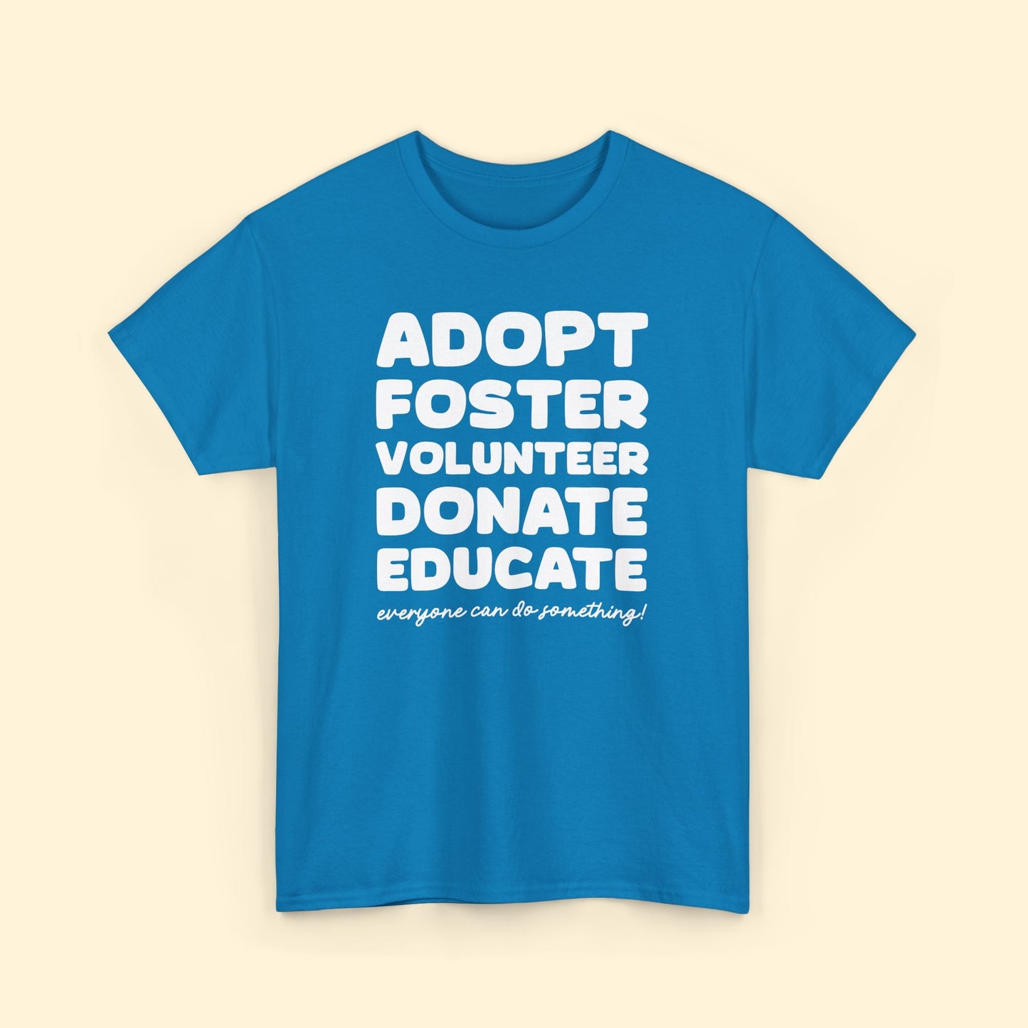 Everyone Can Do Something | Unisex Tee - Detezi Designs - 29625990486537706523