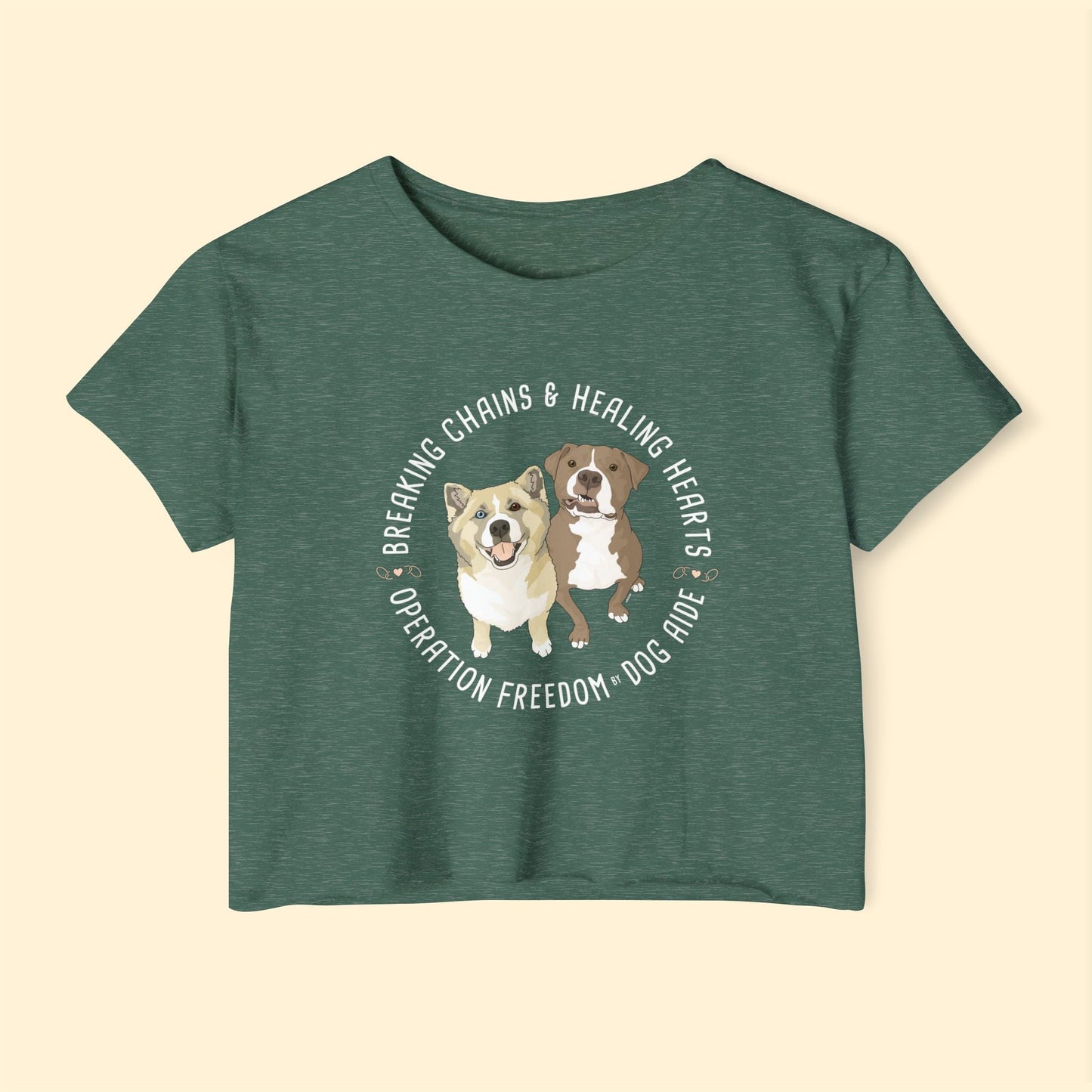 Festival Crop Top | FUNDRAISER | Dog Aide - Detezi Designs - 29466882946026336153