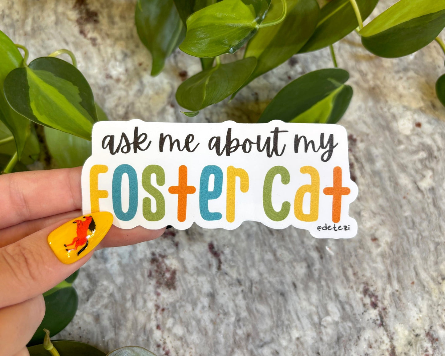 Foster Cats | Sticker Pack - Detezi Designs -