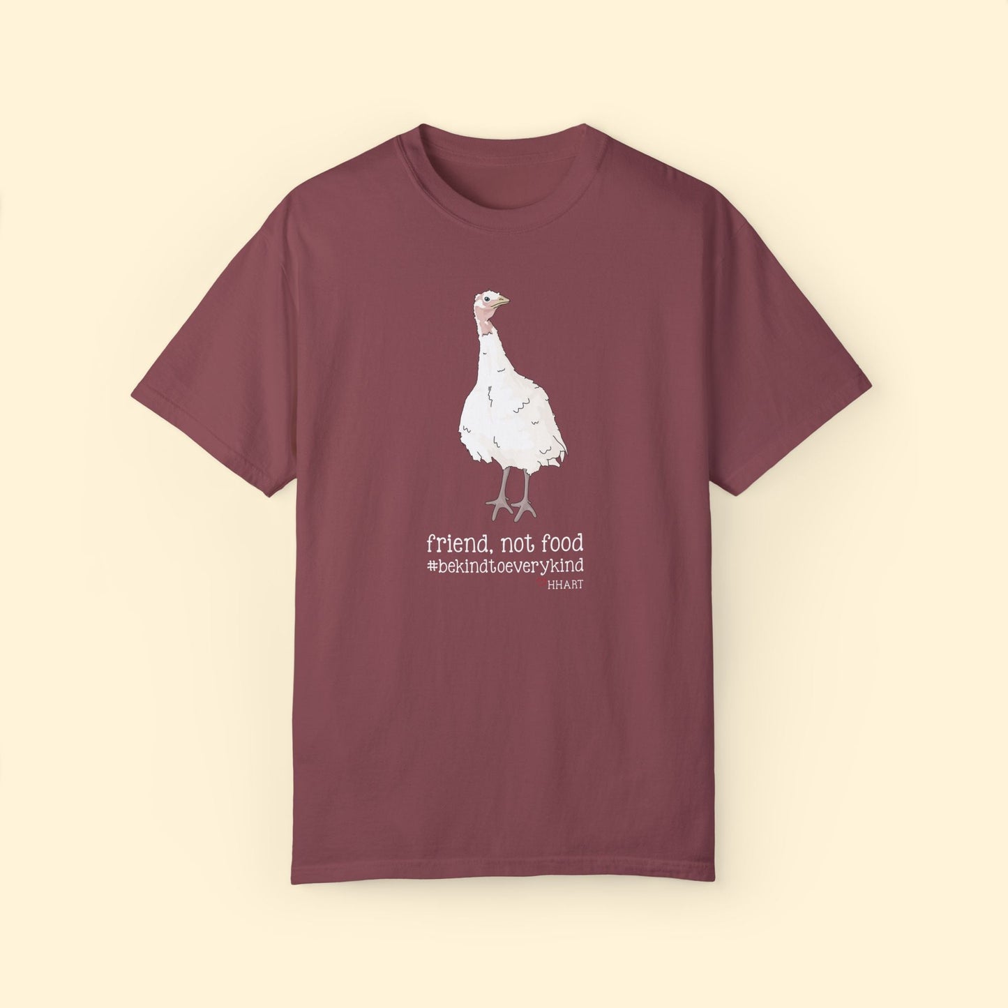 Friend | FUNDRAISER for HHART | Comfort Colors Unisex T-shirt - Detezi Designs - 27180589199195848178