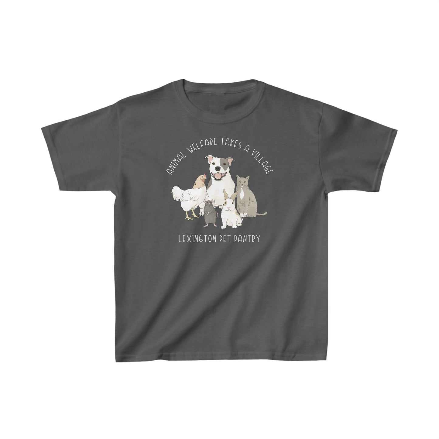 It Takes A Village | FUNDRAISER for Lexington Pet Pantry | **YOUTH SIZE** Tee - Detezi Designs - 16999917907299189108
