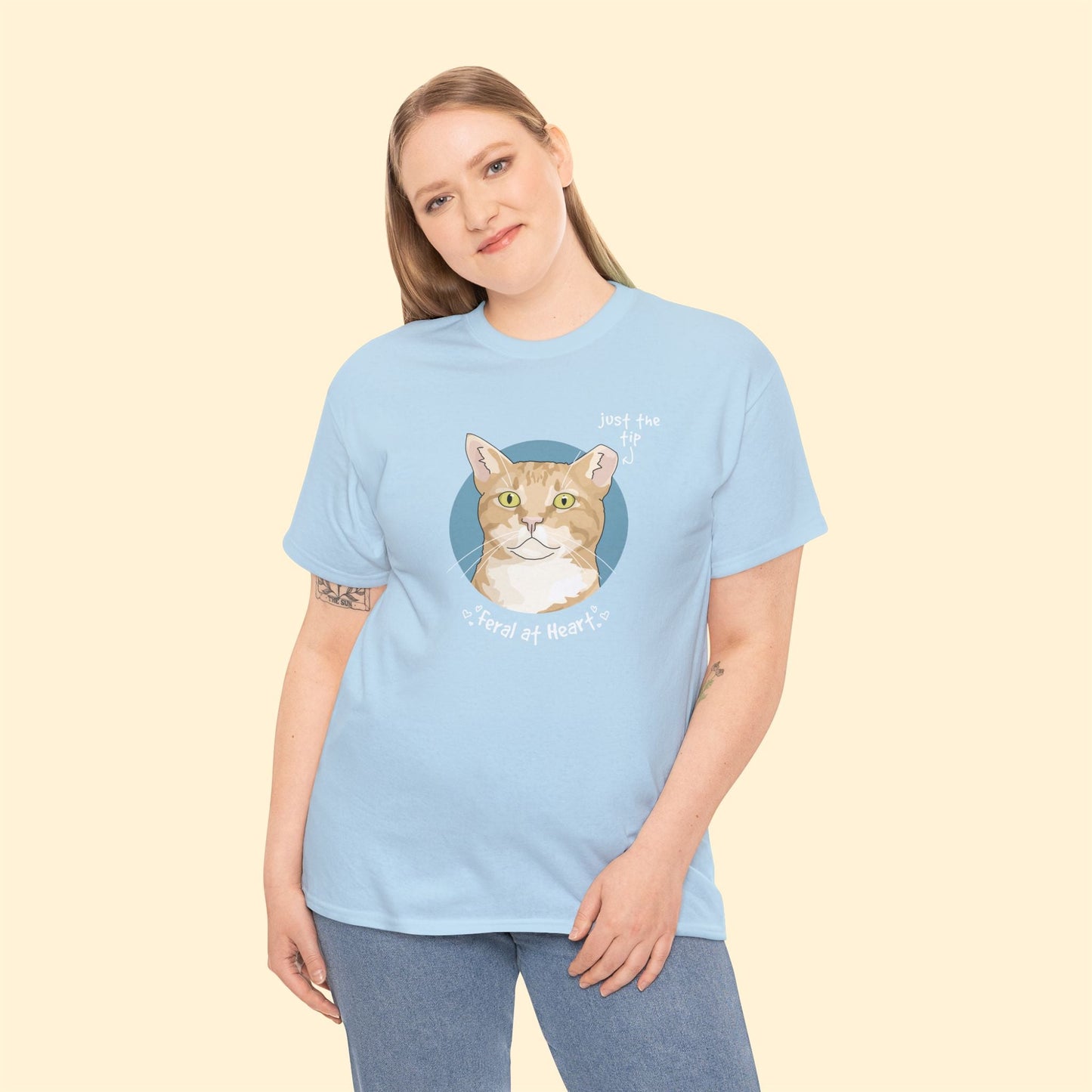 Just The Tip | FUNDRAISER for Feral At Heart | T-shirt - Detezi Designs - 17492474507941495748