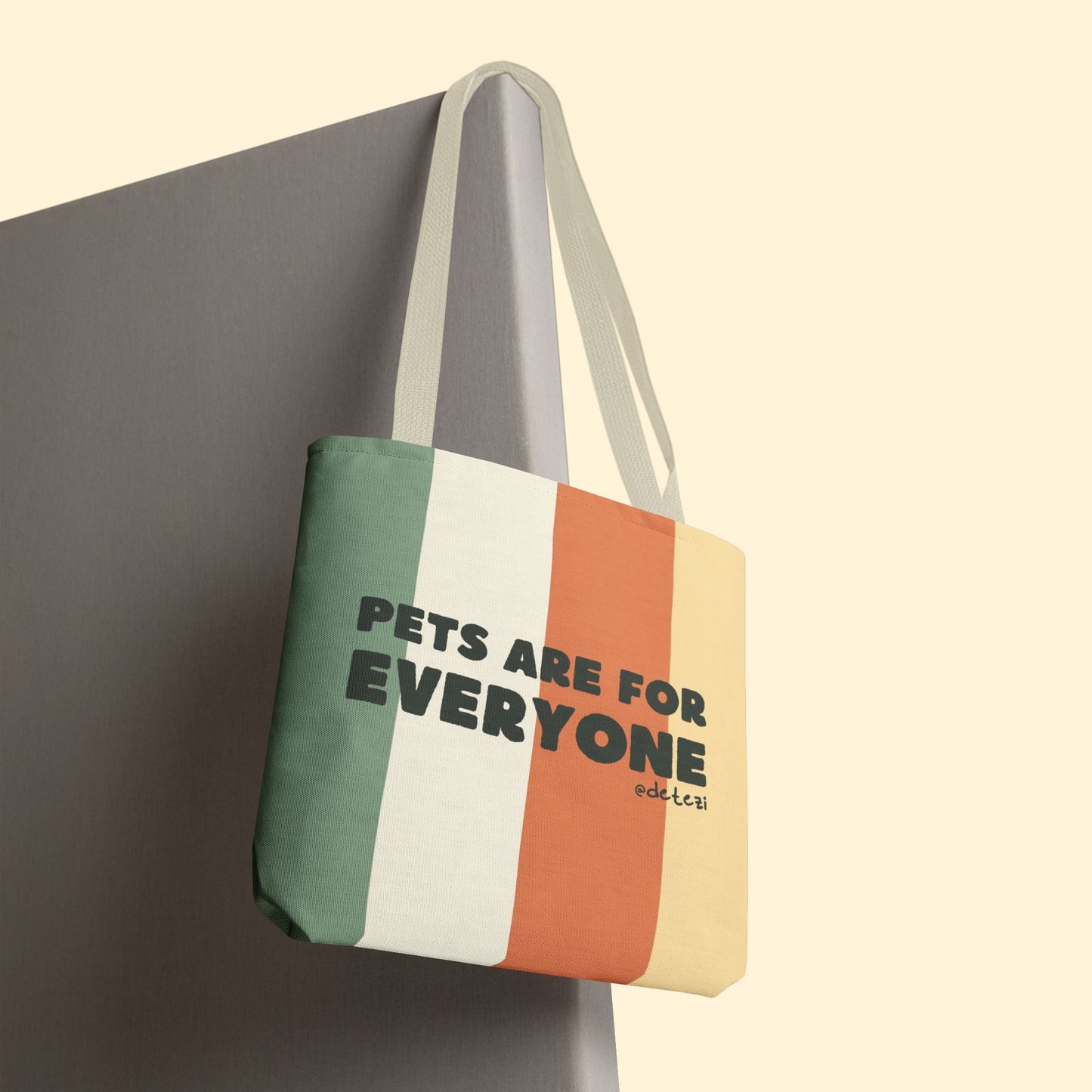 Pets Are For Everyone | Tote Bag - Detezi Designs - 32592113979325129557