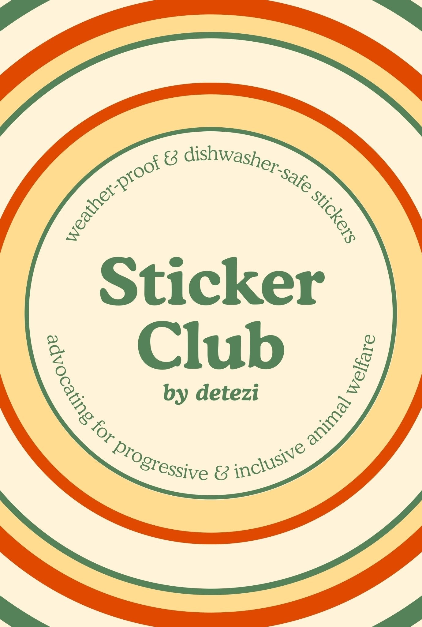 Sticker Club! - Detezi Designs -