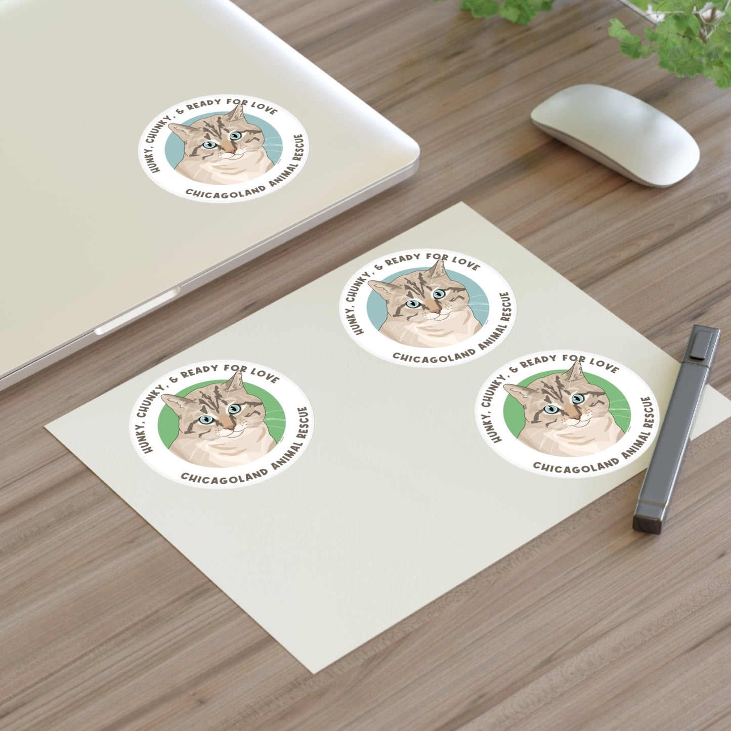 Stickers | FUNDRAISER | Chicagoland Animal Rescue - Detezi Designs - 18914155191675088916