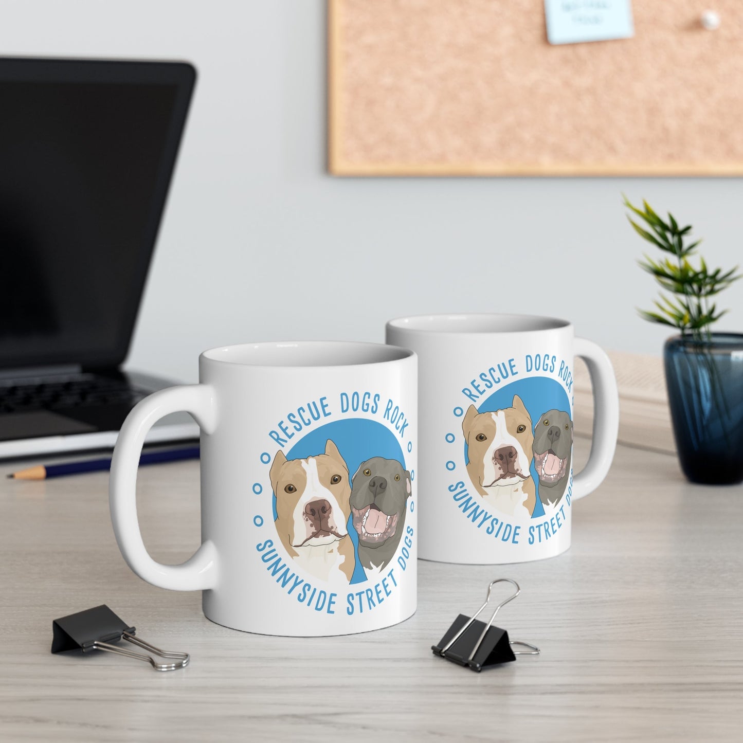 Sunnyside Street Dogs | FUNDRAISER | Mug - Detezi Designs - 94204473536203766182