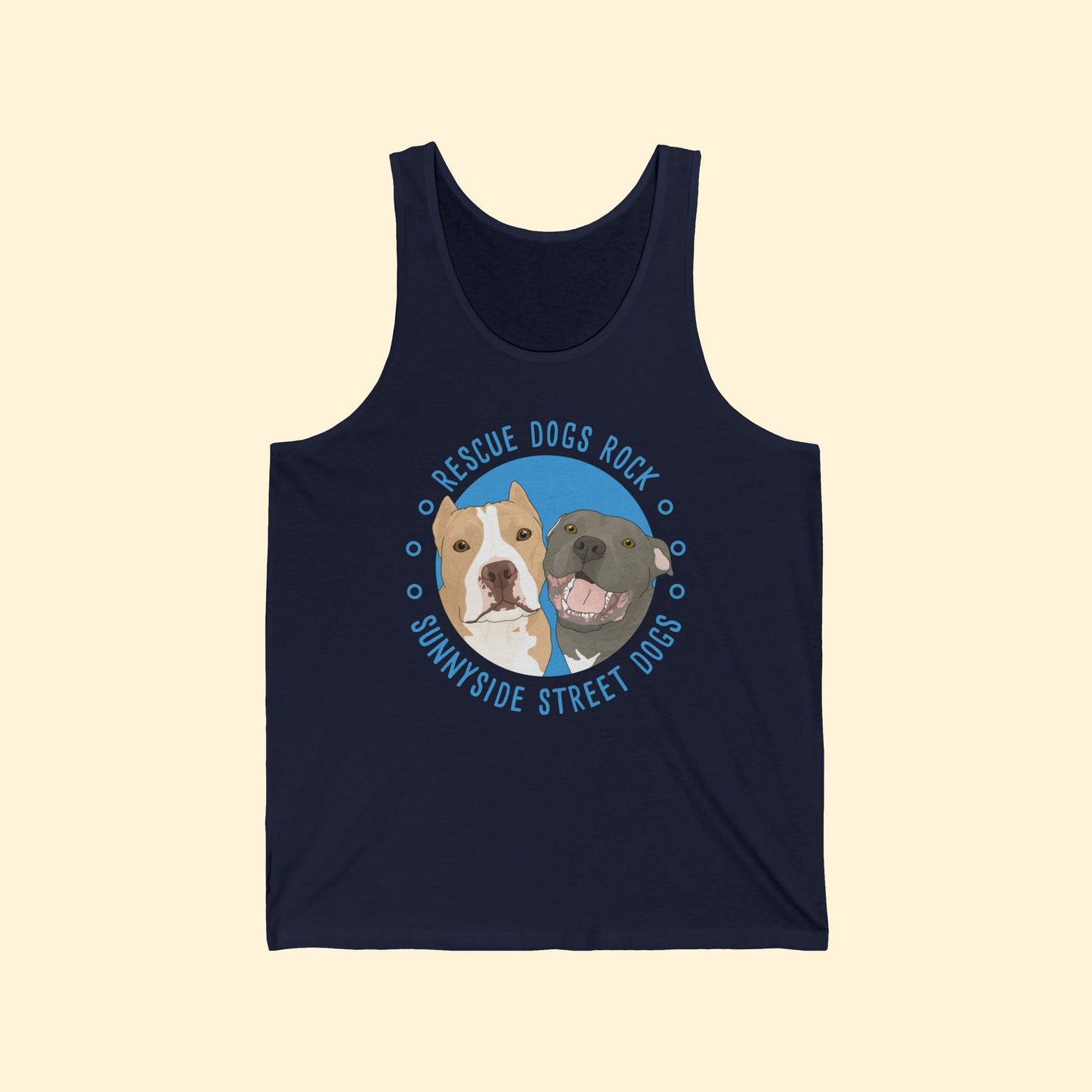 Sunnyside Street Dogs | FUNDRAISER | Unisex Tank - Detezi Designs - 29680180675816745409