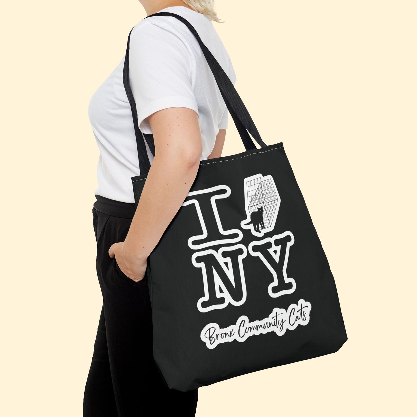 TNRM NY | FUNDRAISER for Bronx Community Cats | Tote Bag - Detezi Designs - 69625226404892570494
