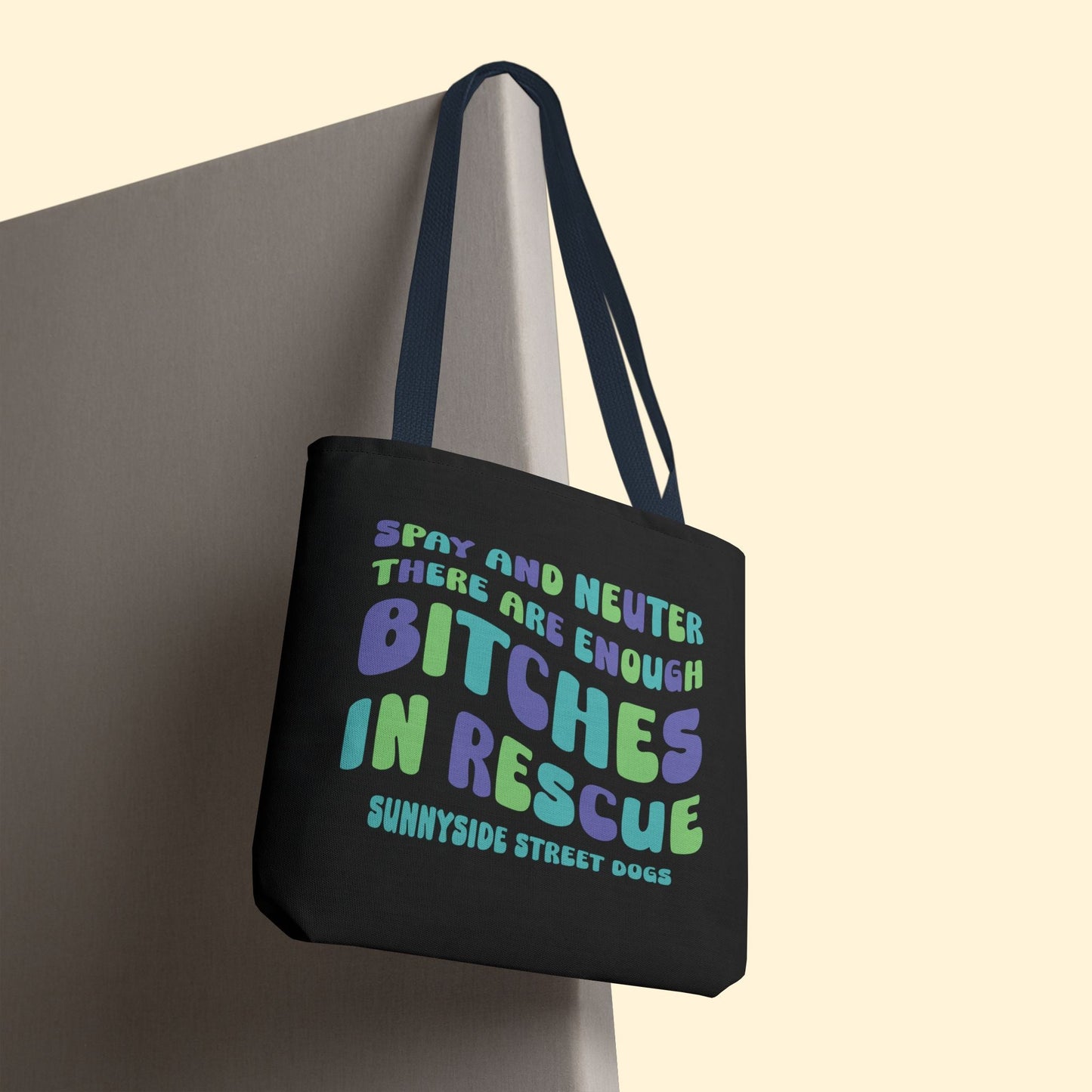 Tote Bag | FUNDRAISER | Sunnyside Street Dogs | Spay & Neuter - Detezi Designs - 43577423104276955232