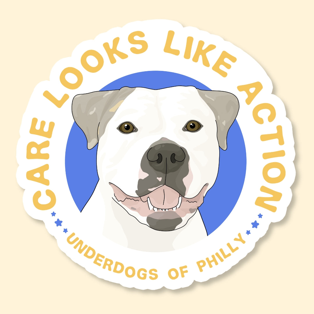Vinyl Sticker | FUNDRAISER | Underdogs of Philly