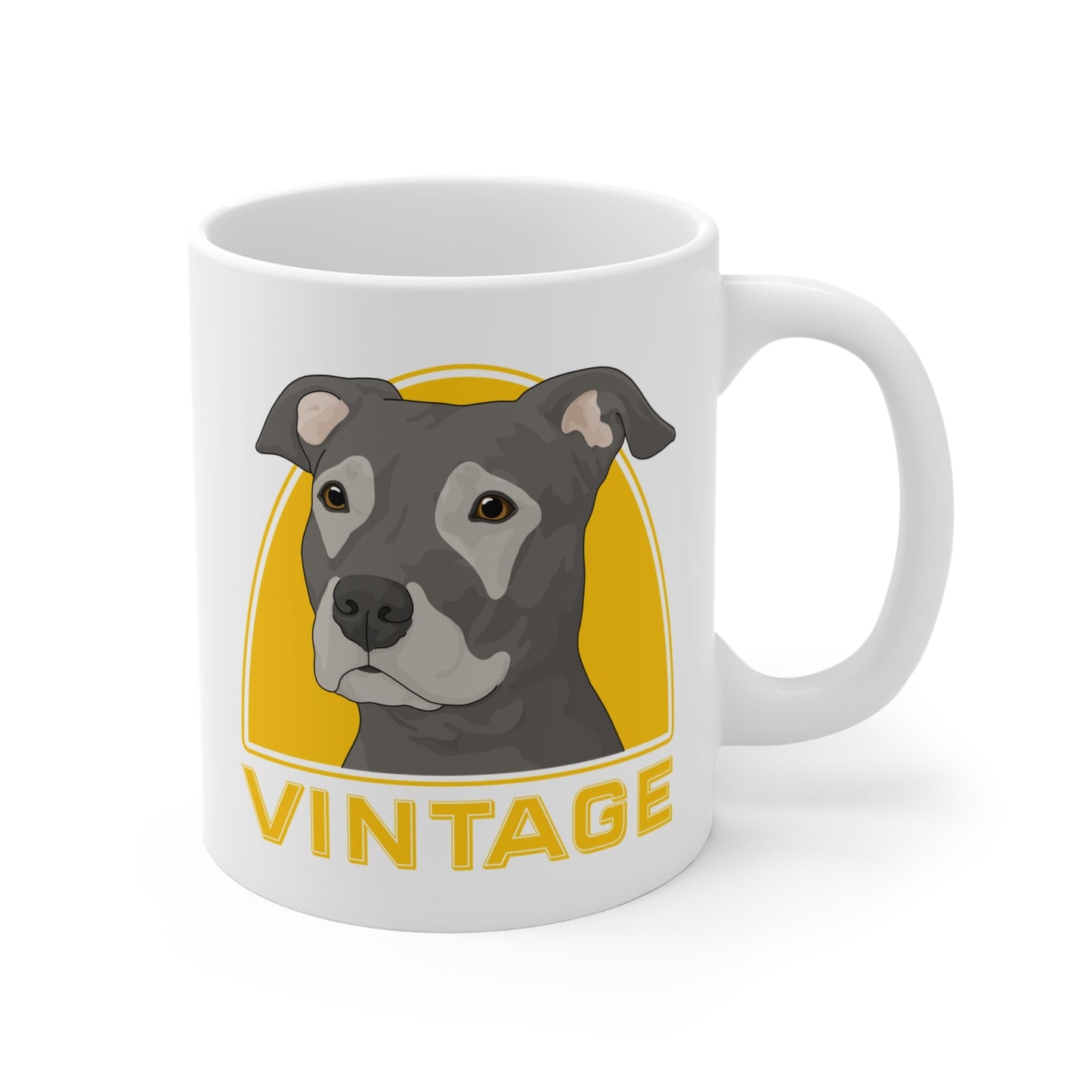 Vintage Dog | Mug - Detezi Designs - 62481359781522981284