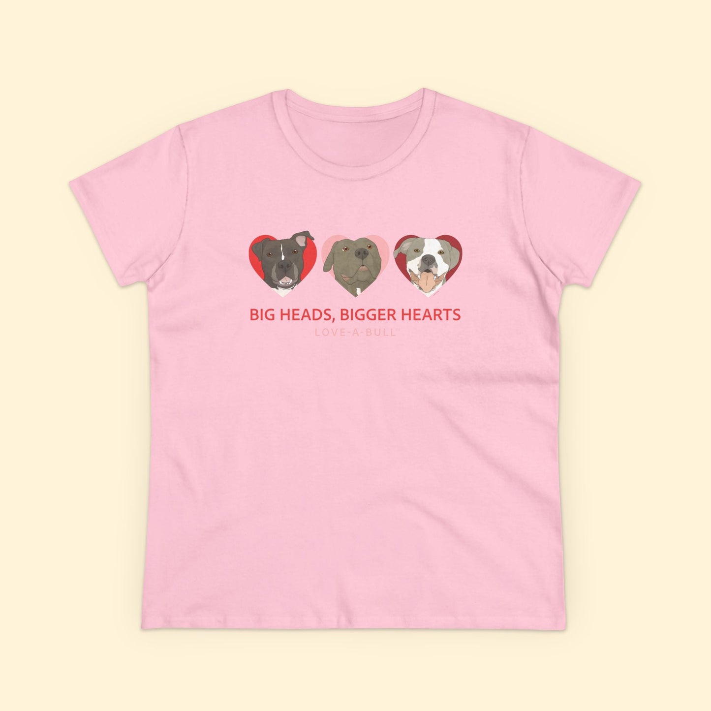 Women's Midweight Cotton Tee | FUNDRAISER | Love - A - Bull - Detezi Designs - 56629469004479819871