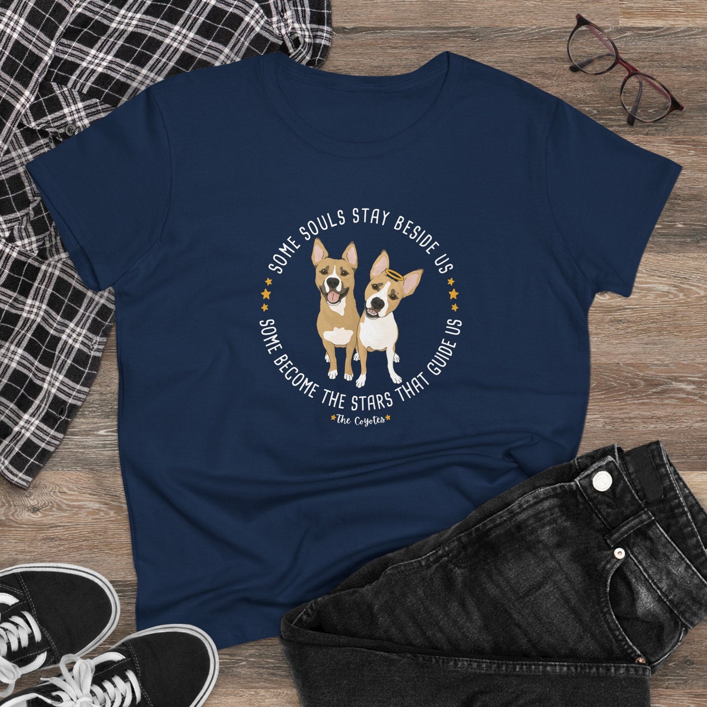 Women's Midweight Cotton Tee | FUNDRAISER | The KG Foundation | Nutty & Barney - Detezi Designs-66383672848329827213