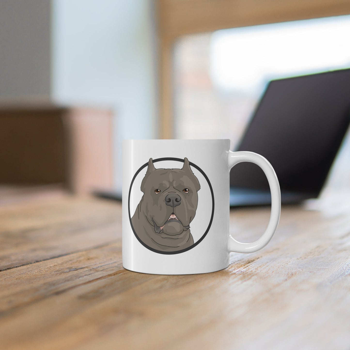 Cane Corso Circle | Mug - Detezi Designs-24094647940322520304