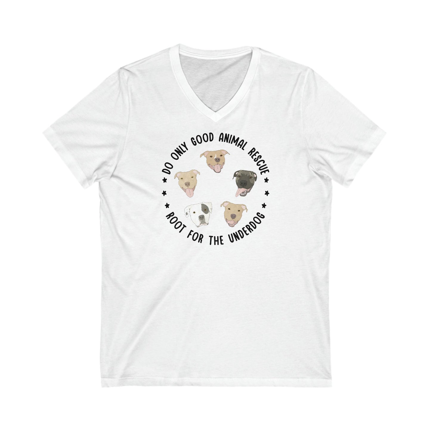 Do Only Good | FUNDRAISER | Unisex V-Neck Tee - Detezi Designs-32360161021894650638