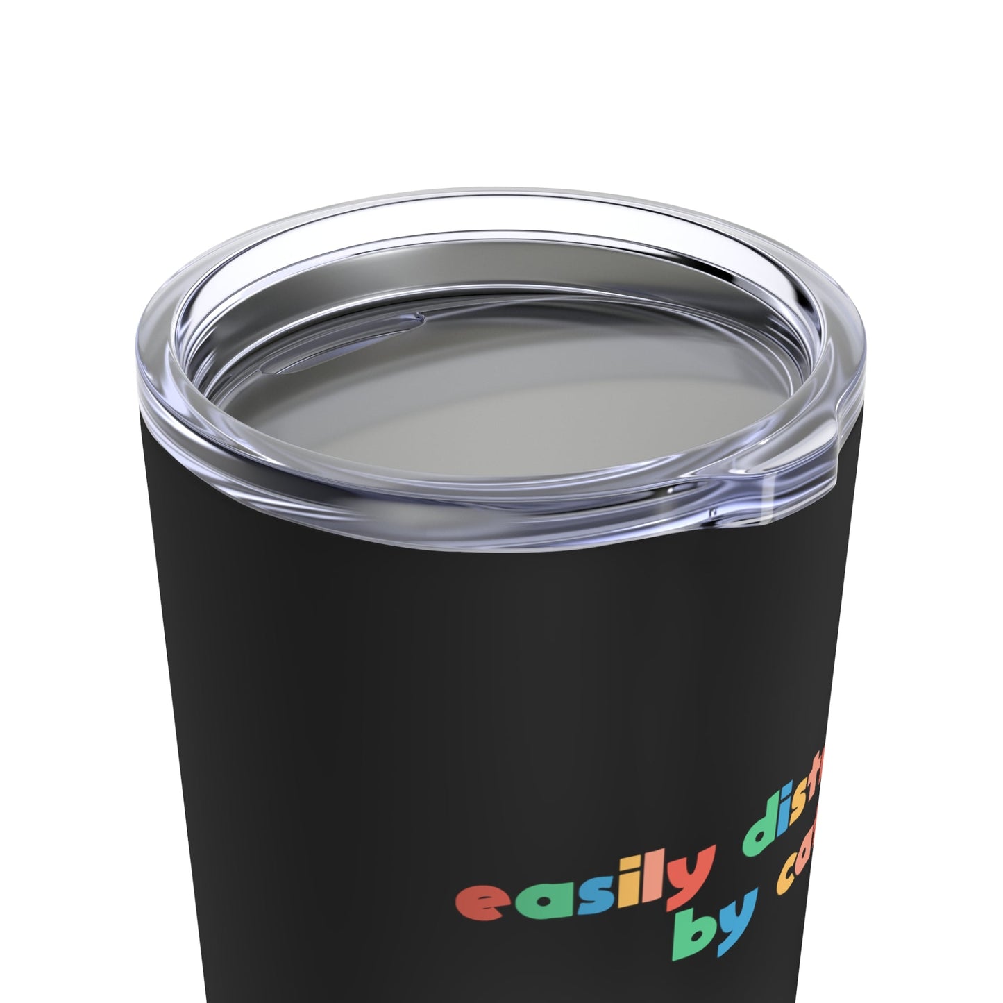 Easily Distracted by Cats | Tumbler - Detezi Designs-32376297948644754884