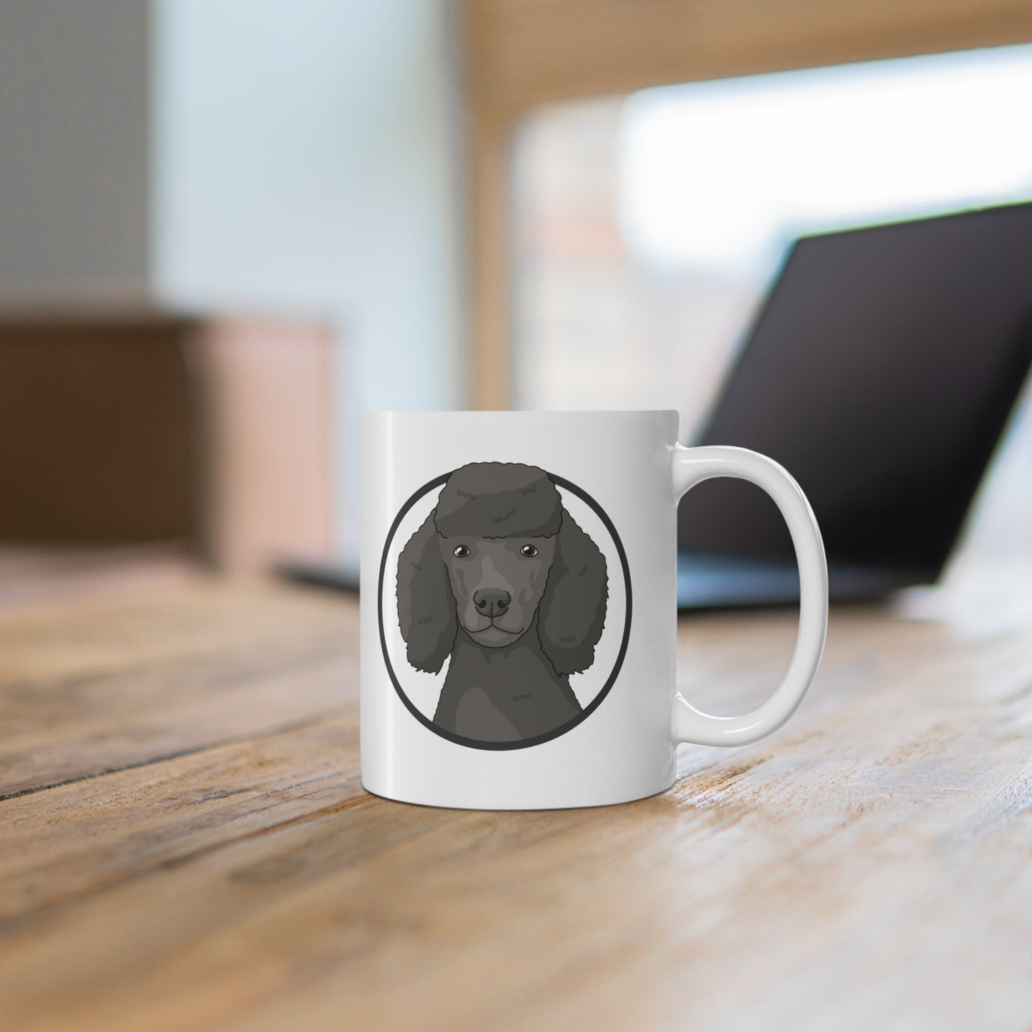 Poodle Circle | Mug - Detezi Designs-10630674821704077848