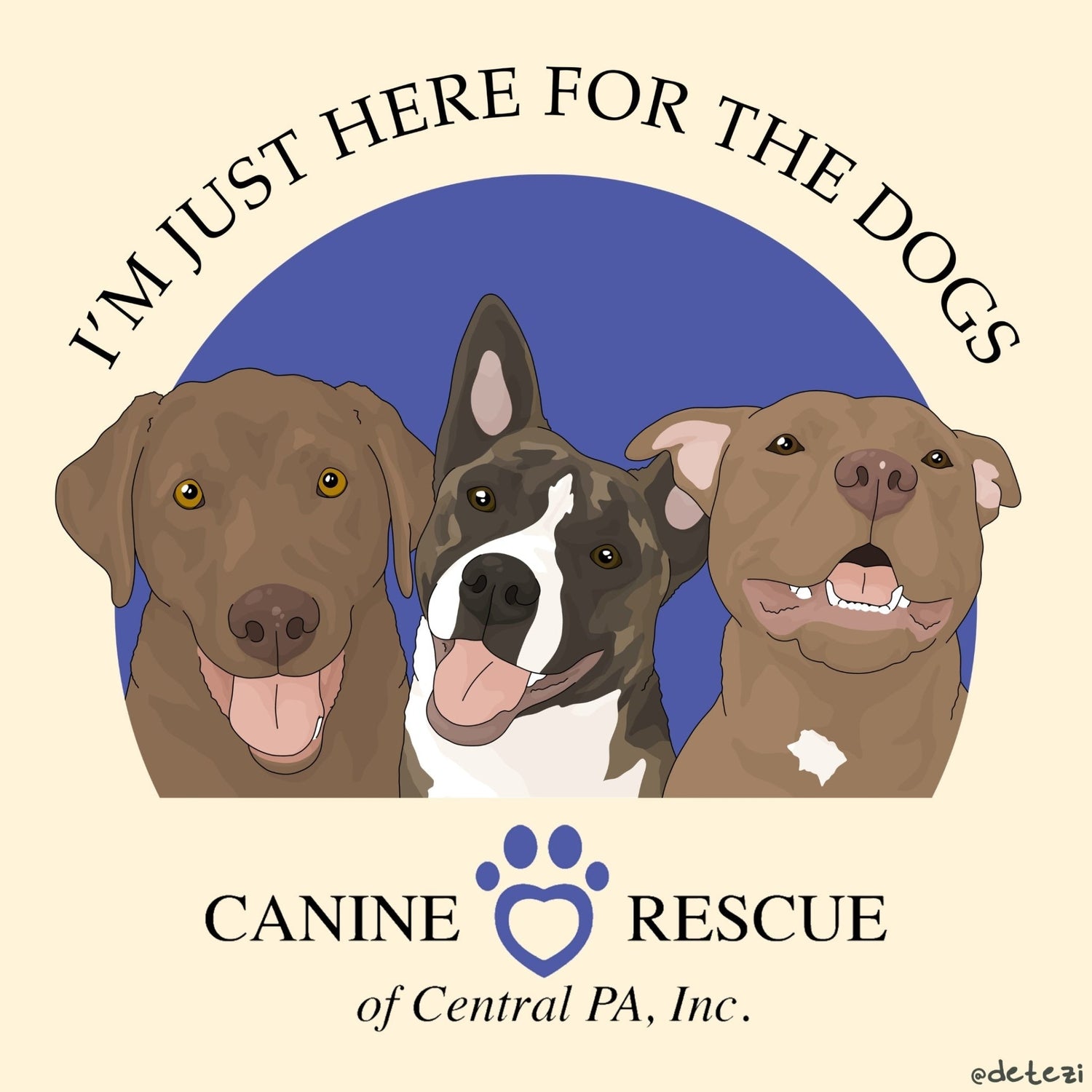 Canine Rescue of Central PA | FUNDRAISER - Detezi Designs