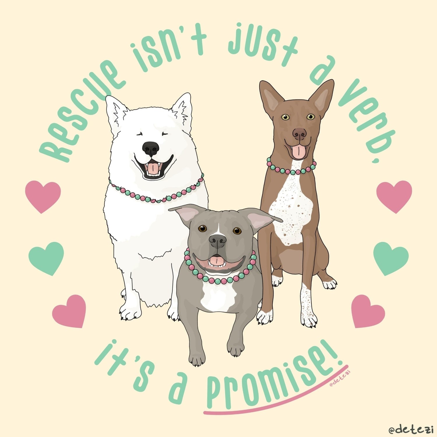 FUNDRAISER | Tunica Humane Society | @graciejoleneroozoo - Detezi Designs