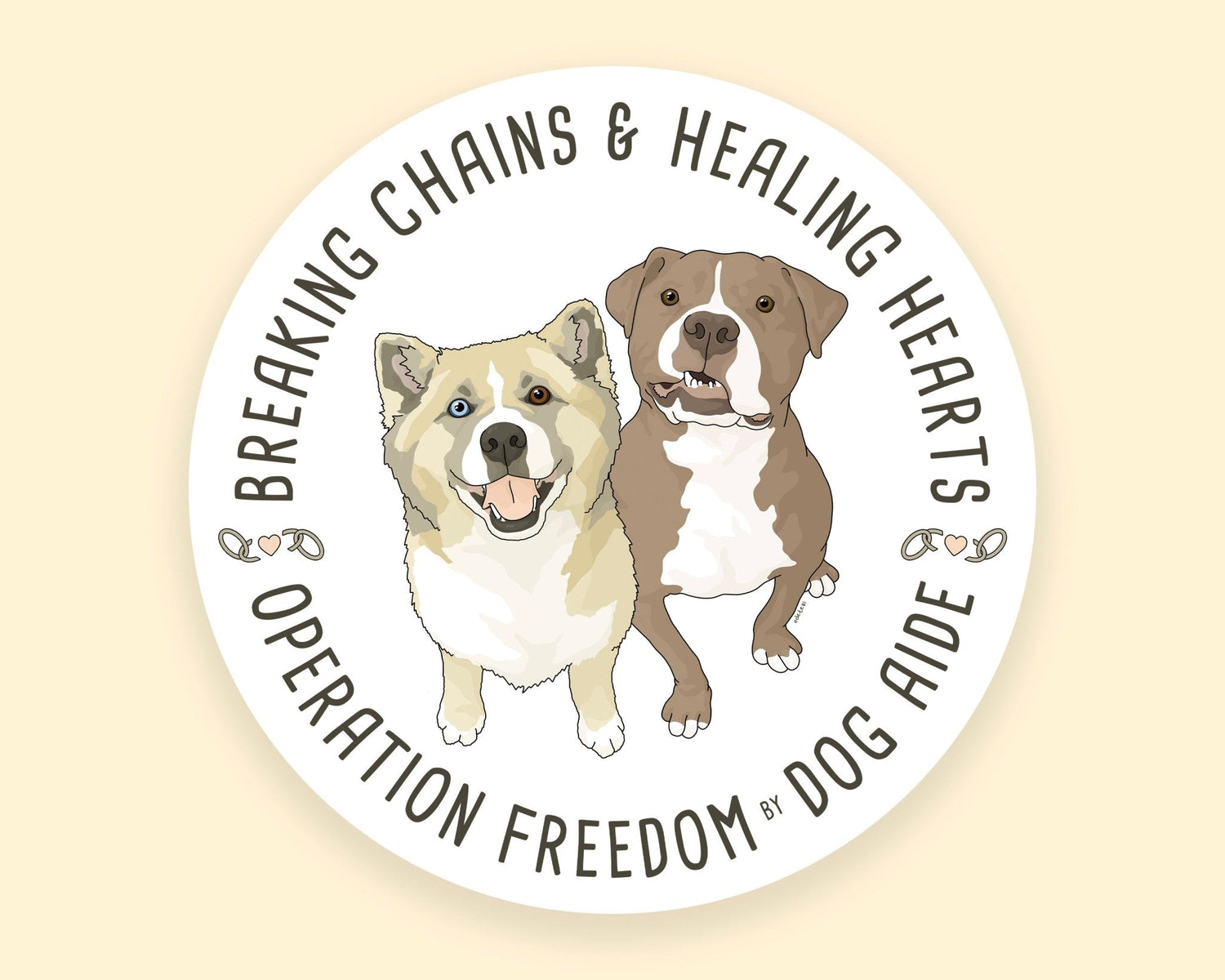 Fundraising Stickers - Detezi Designs
