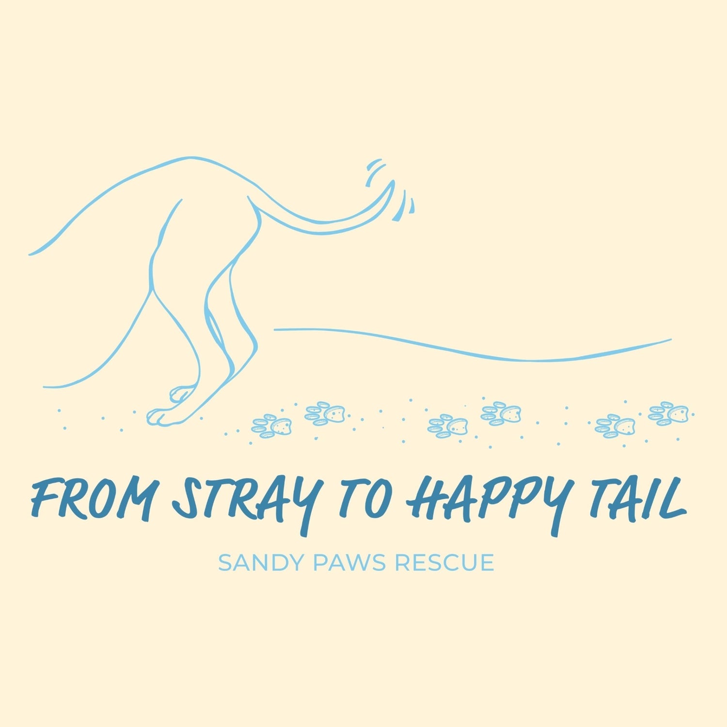 Happy Tail | FUNDRAISER for Sandy Paws Rescue - Detezi Designs