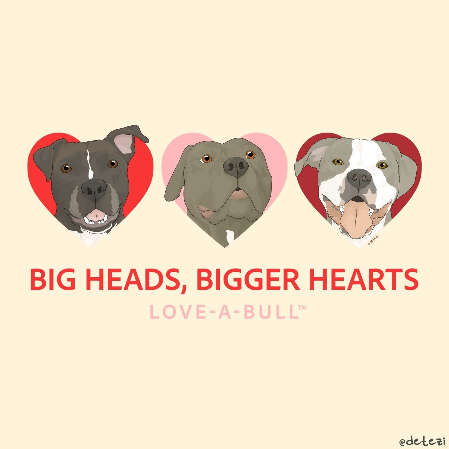 Love-A-Bull | FUNDRAISER - Detezi Designs