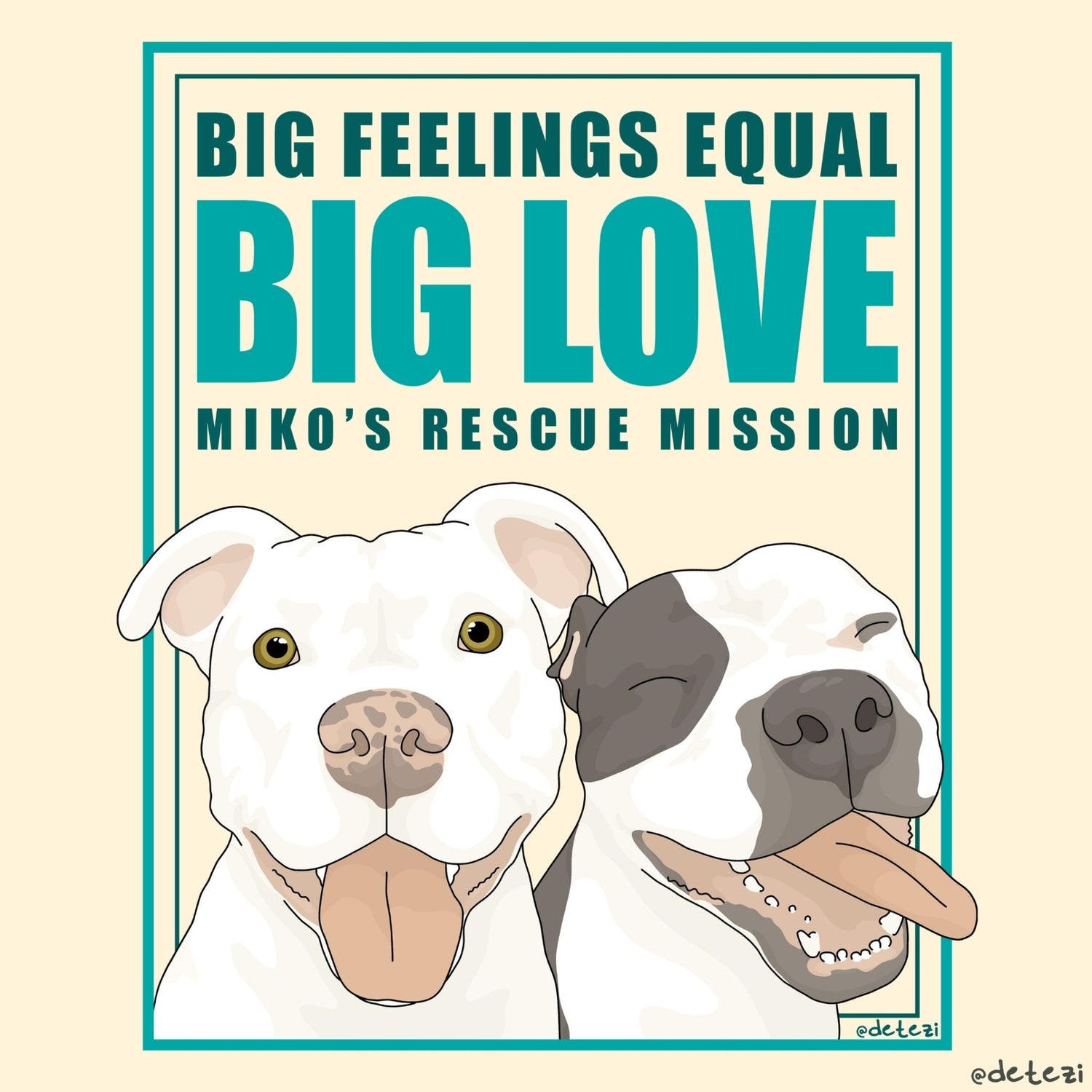 Miko's Rescue Mission | FUNDRAISER - Detezi Designs