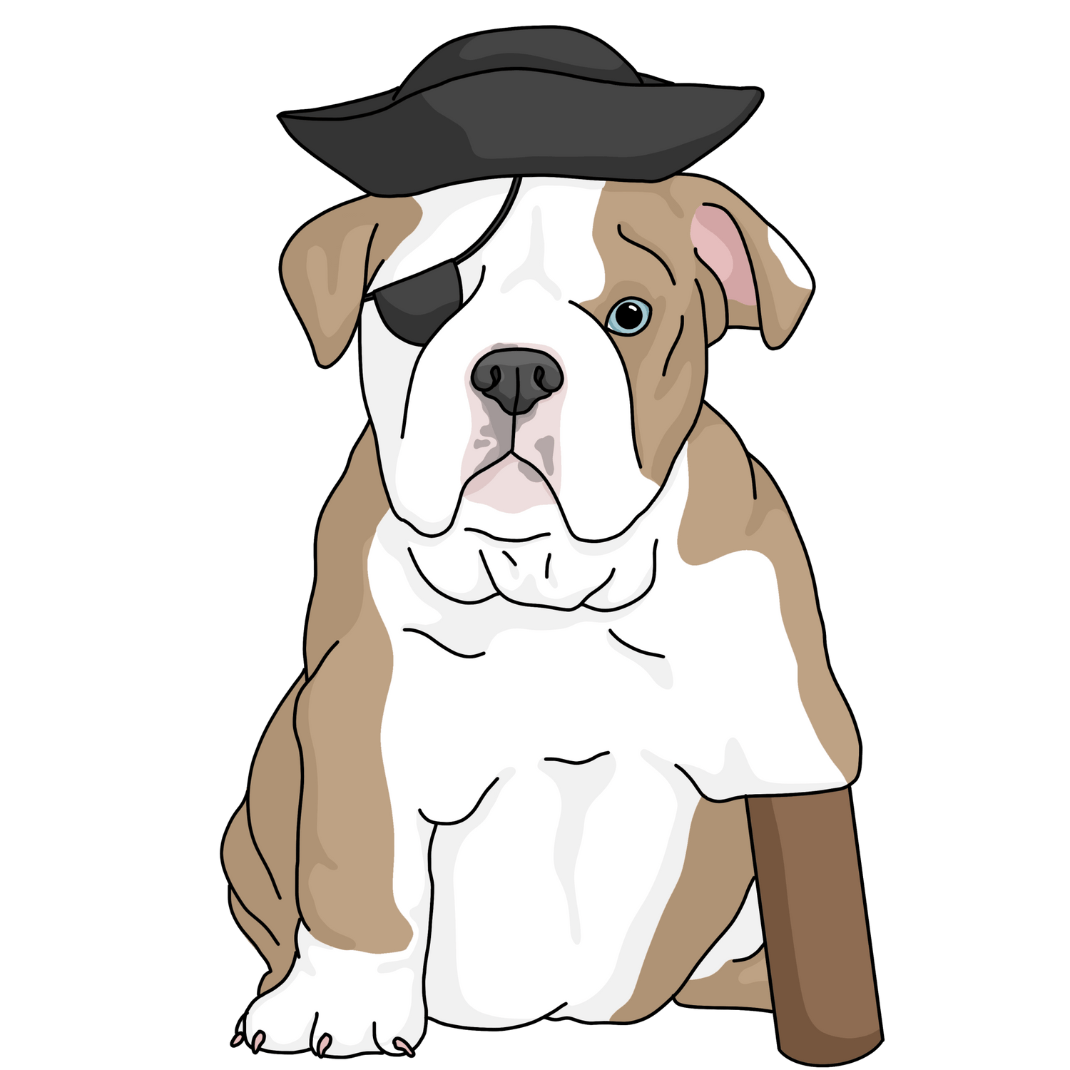 Pirate Puppy - Detezi Designs