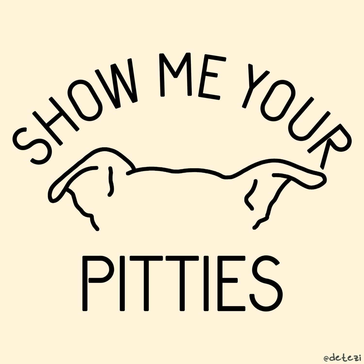 Show Me Your Pitties | FUNDRAISER for ACCT Philly - Detezi Designs