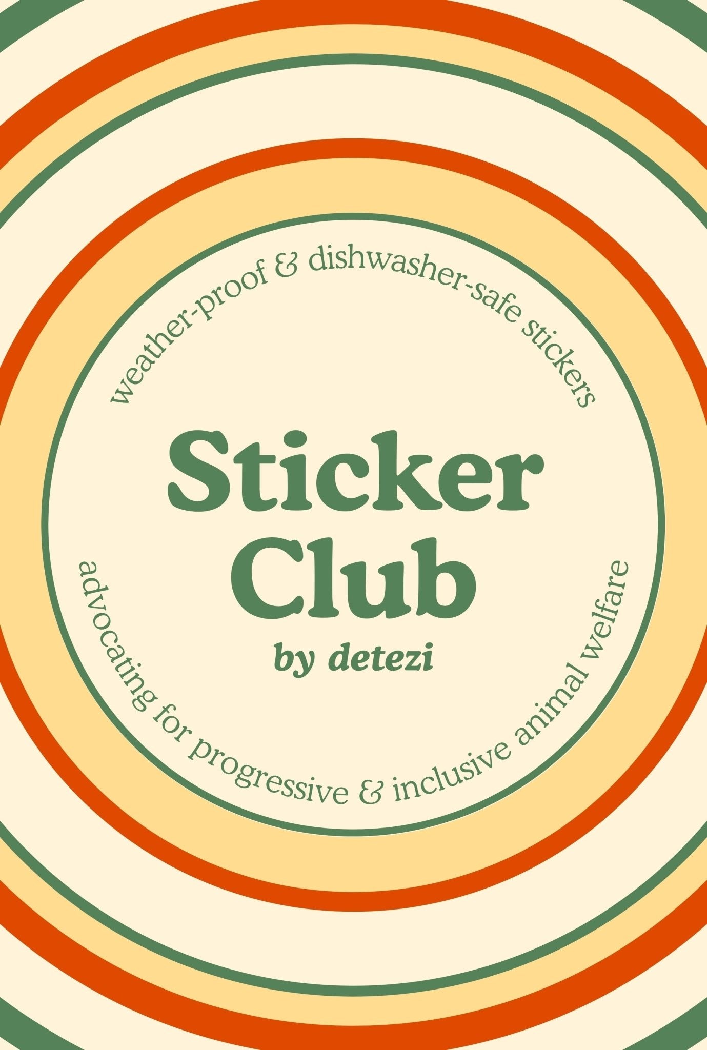 Sticker Club! - Detezi Designs