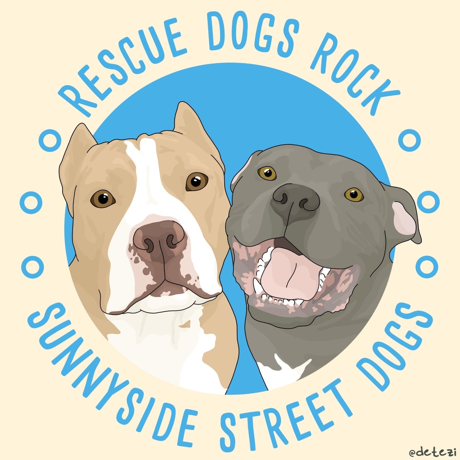 Sunnyside Street Dogs - Detezi Designs