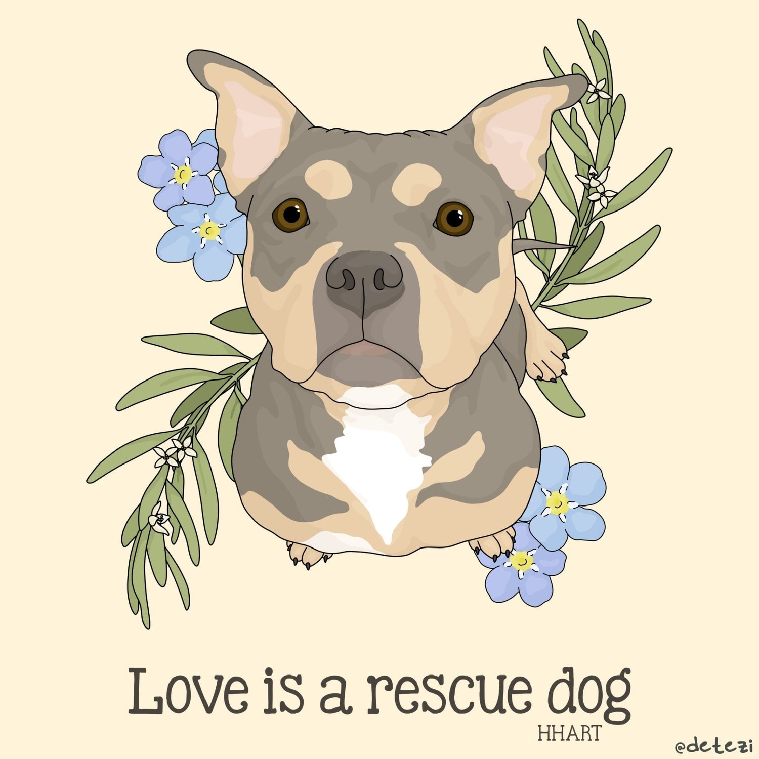Sunshine | FUNDRAISER for Halfway Home Animal Rescue Team - Detezi Designs