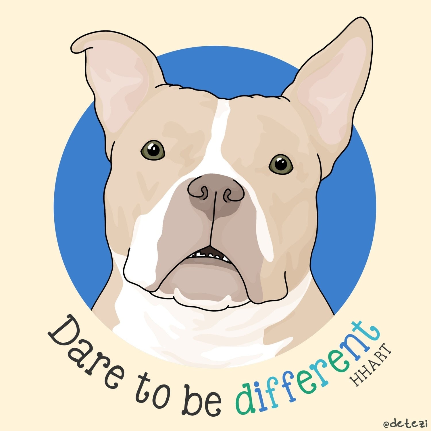 Tater | FUNDRAISER for Halfway Home Animal Rescue Team - Detezi Designs