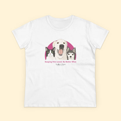 Women's Midweight Cotton Tee | FUNDRAISER | Tyson's Place