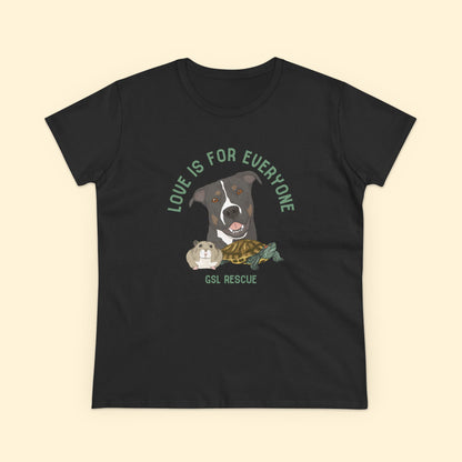 Women's Midweight Cotton Tee | FUNDRAISER | GSL Rescue